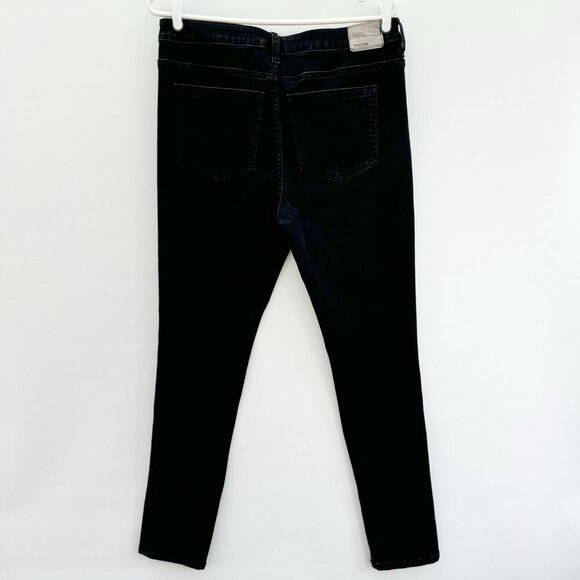 Tristan Black Jeans Slim Urban Straight Silhouette Size 12 - Picture 2 of 14